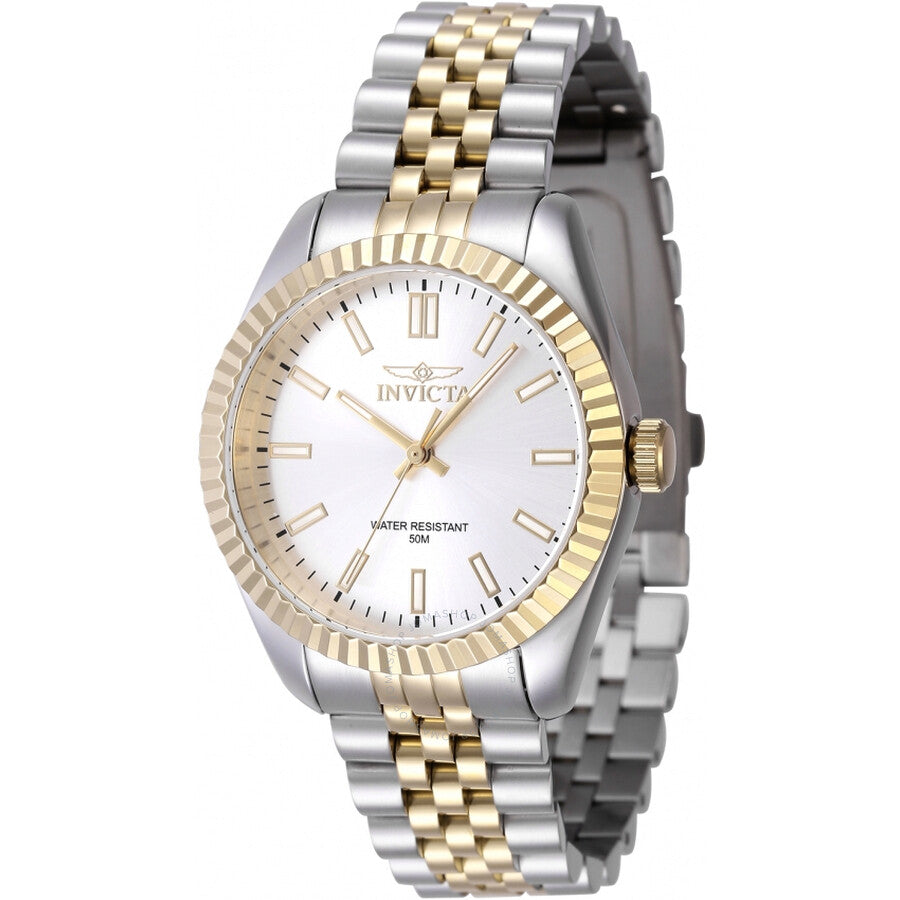 Invicta Specialty Quartz Silver Dial Ladies Watch 47500 - Dawson Watches