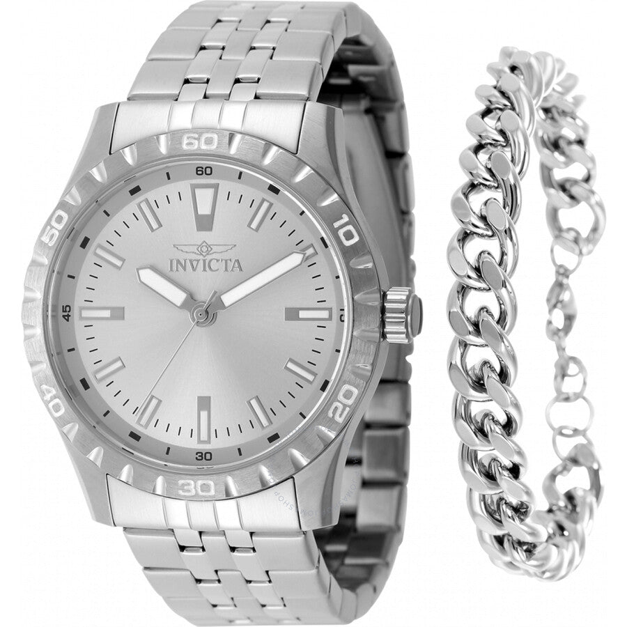 Invicta Specialty Quartz Silver Dial Men's Watch 48279 - Dawson Watches