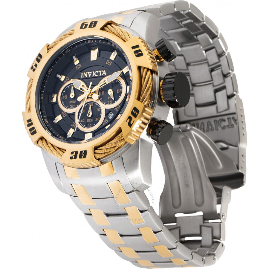 Invicta Speedway Chronograph GMT Quartz Black Dial Men's Watch 47116 - Dawson Watches #2