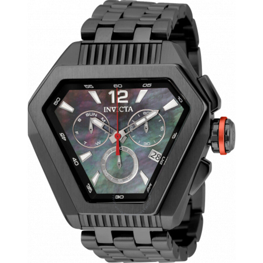 Invicta Speedway Chronograph Quartz Black Dial Men's Watch 35311 - Dawson Watches