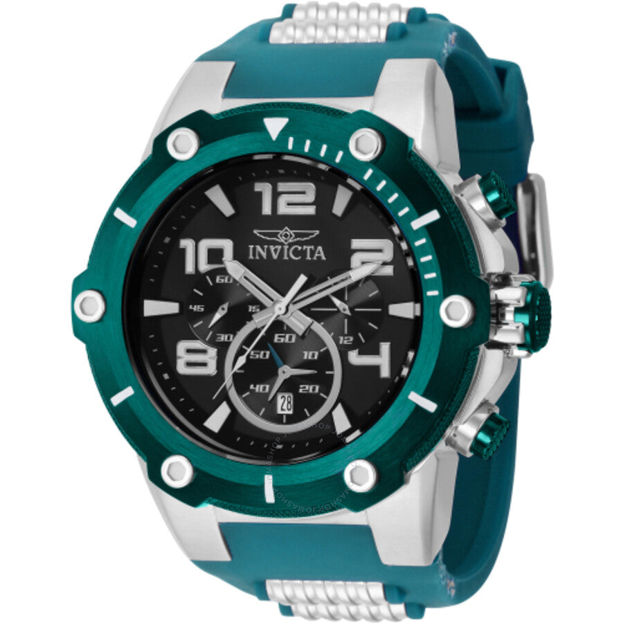 Invicta Speedway Chronograph Quartz Black Dial Men's Watch 40897 - Dawson Watches