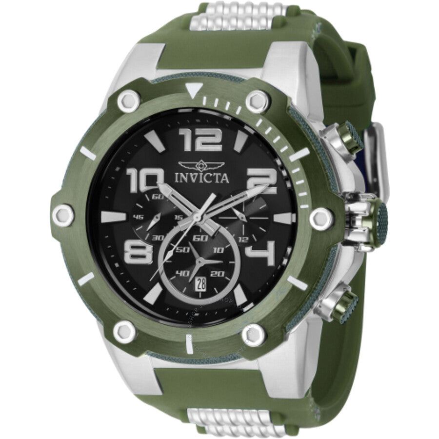 Invicta Speedway Chronograph Quartz Black Dial Men's Watch 40898 - Dawson Watches