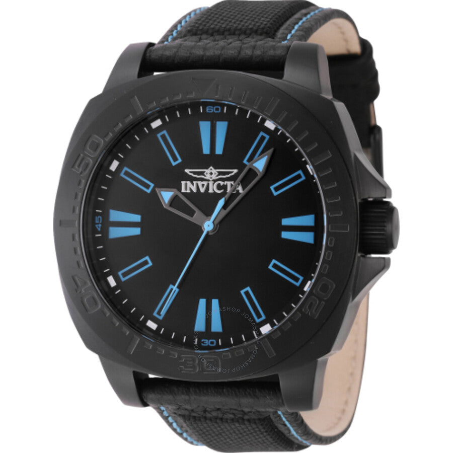 Invicta Speedway Quartz Black Dial Men's Watch 46307 - Dawson Watches