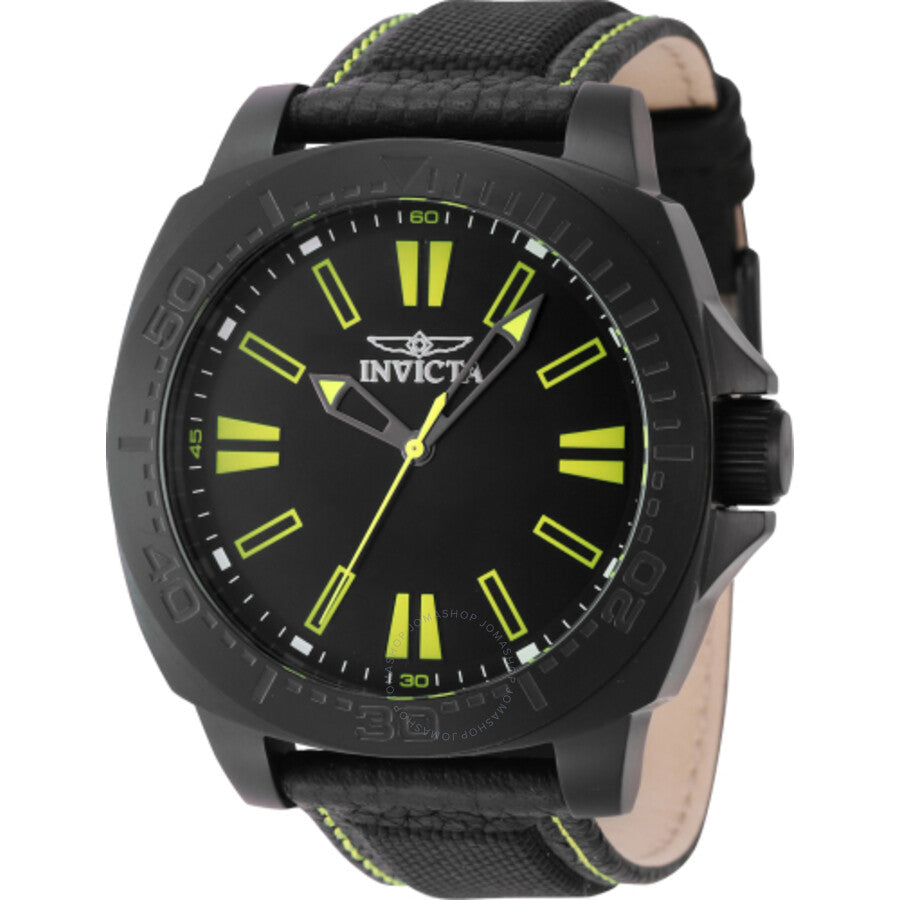Invicta Speedway Quartz Black Dial Men's Watch 46308 - Dawson Watches
