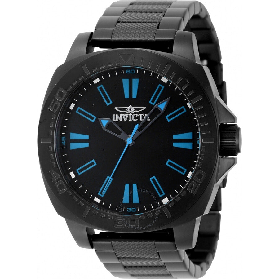 Invicta Speedway Quartz Black Dial Men's Watch 46313 - Dawson Watches