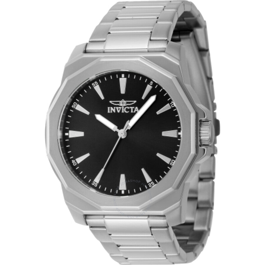 Invicta Speedway Quartz Black Dial Men's Watch 46831 - Dawson Watches