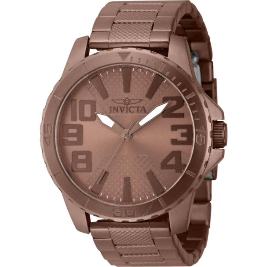 Invicta Speedway Quartz Brown Dial Men's Watch 46303 - Dawson Watches