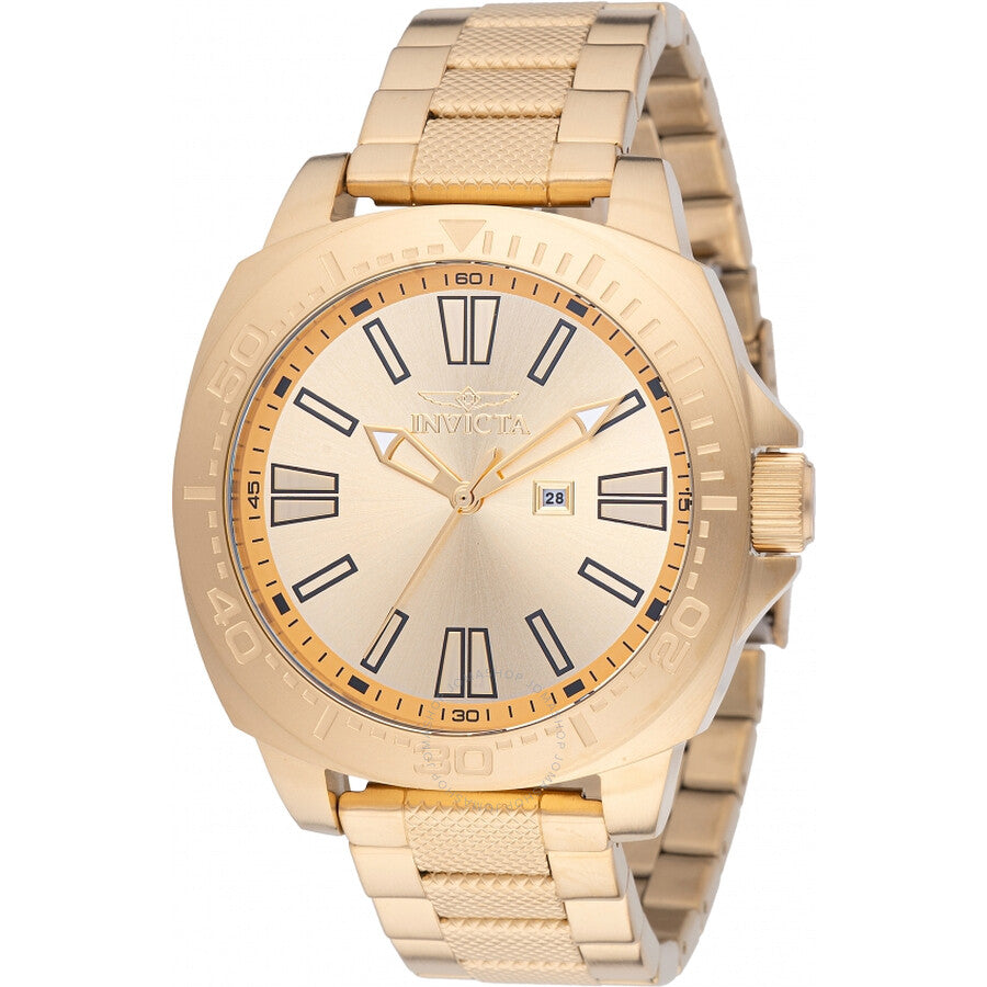 Invicta Speedway Quartz Gold Dial Men's Watch 48935 - Dawson Watches