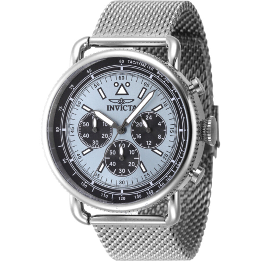 Invicta Speedway Zager Exclusive Chronograph Quartz Blue Dial Men's Watch 47359 - Dawson Watches