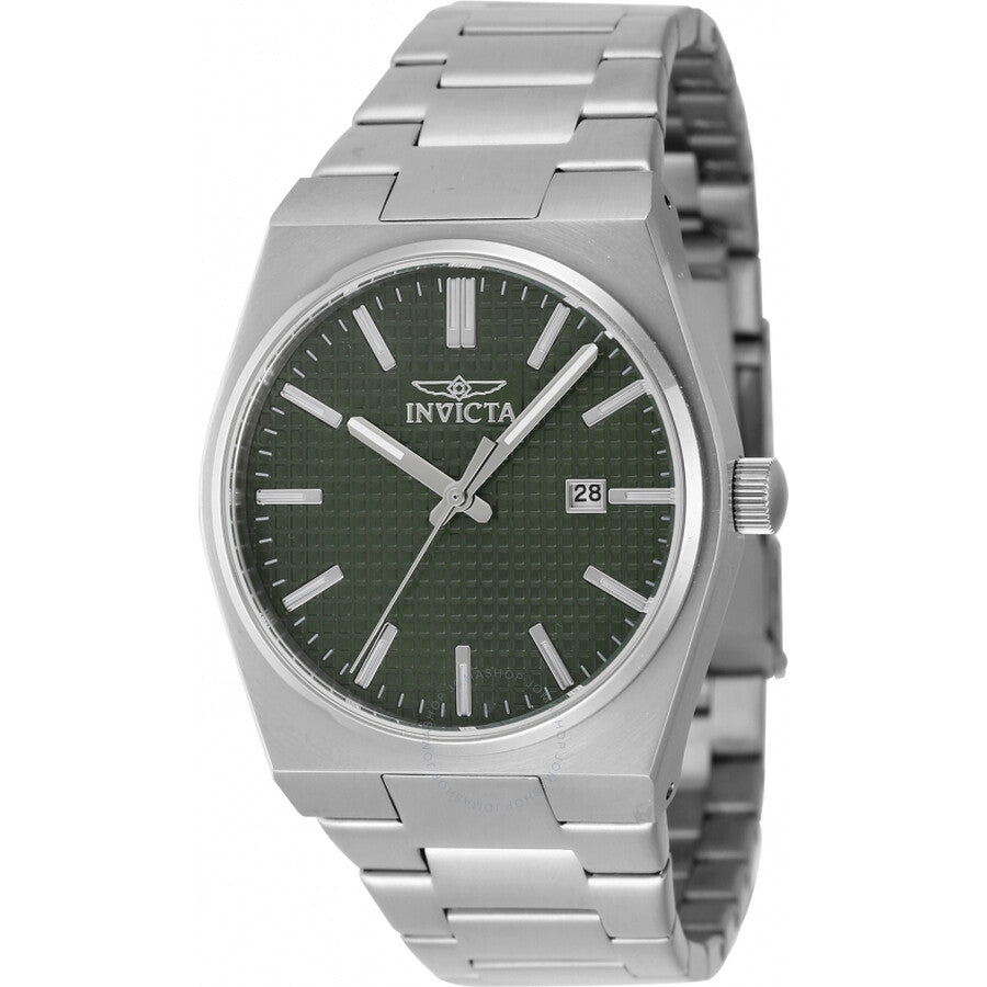 Invicta Speedway Zager Exclusive Quartz Green Dial Men's Watch 48392 - Dawson Watches