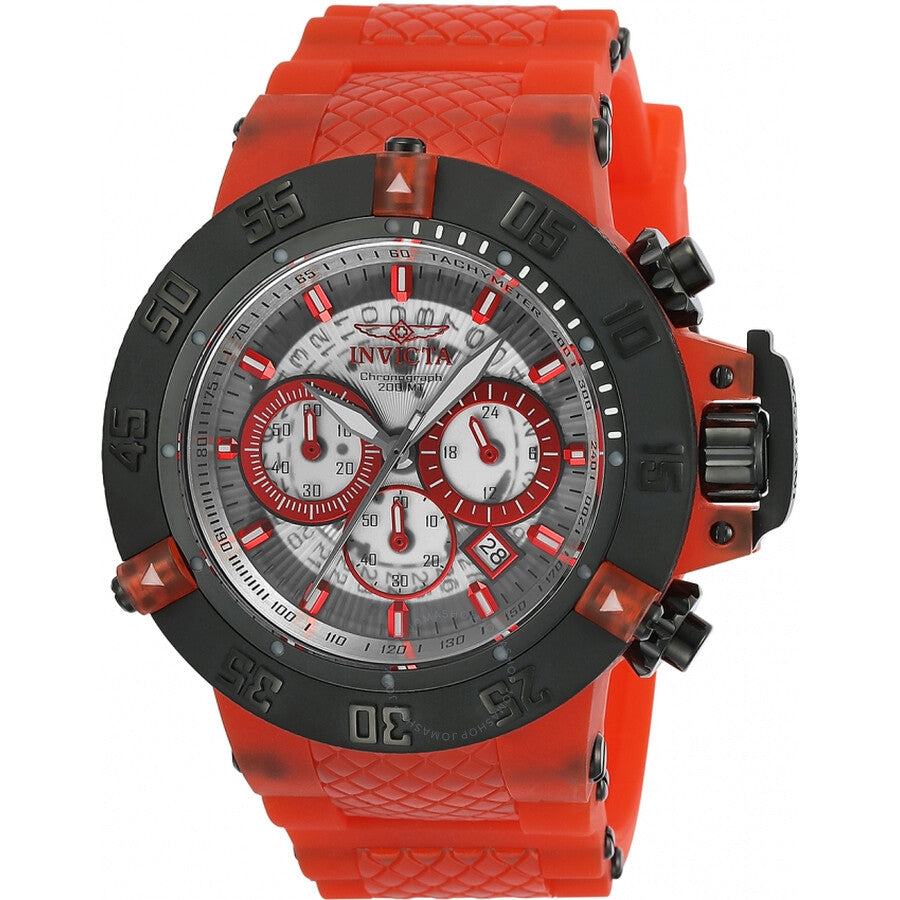 Invicta Subaqua Noma III Chronograph Transparent Dial Men's Watch 24364 - Dawson Watches