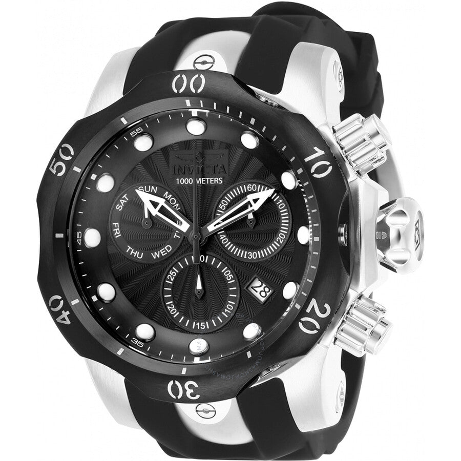 Invicta Venom Chronograph Black Dial Men's Watch 25900 - Dawson Watches