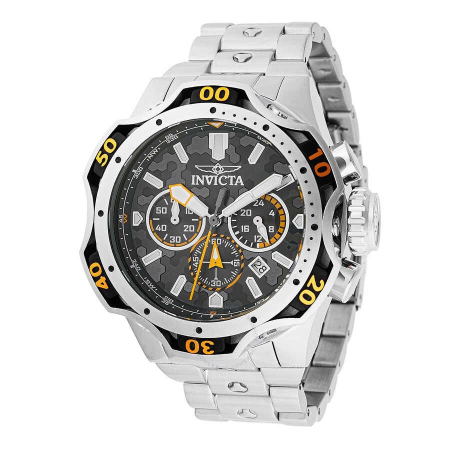 Invicta Venom Date Chronograph GMT Quartz Black Dial Men's Watch 47756 - Dawson Watches #2