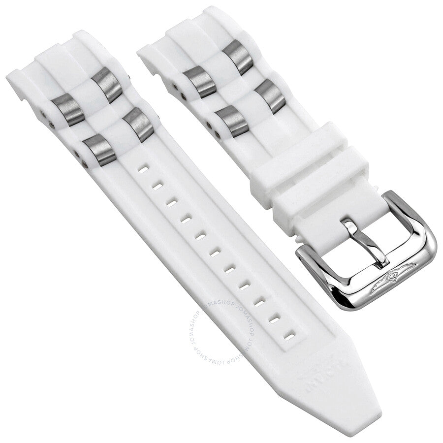 Invicta Watch 26mm White Polyurethane Strap (for Pro Diver 20290) C00190PUWHTSS - Dawson Watches