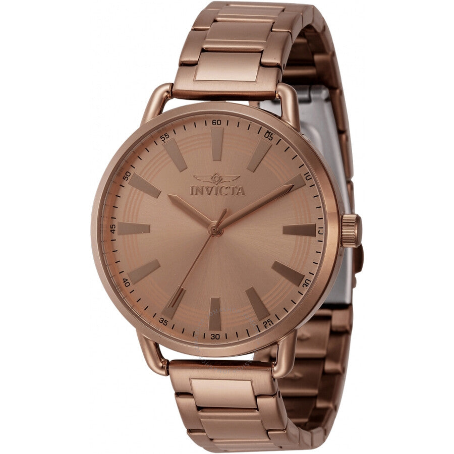 Invicta Wildflower Quartz Brown Dial Ladies Watch 46336 - Dawson Watches
