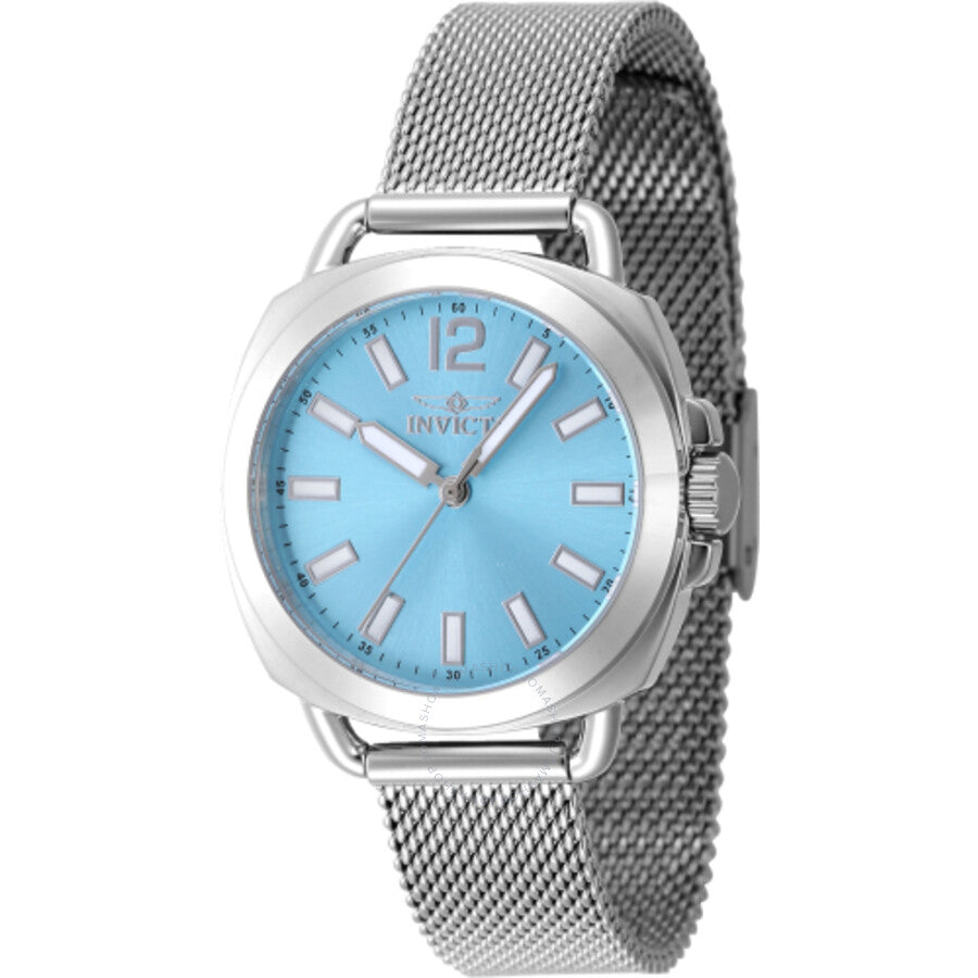 Invicta Wildflower Quartz Light Blue Dial Ladies Watch 47323 - Dawson Watches