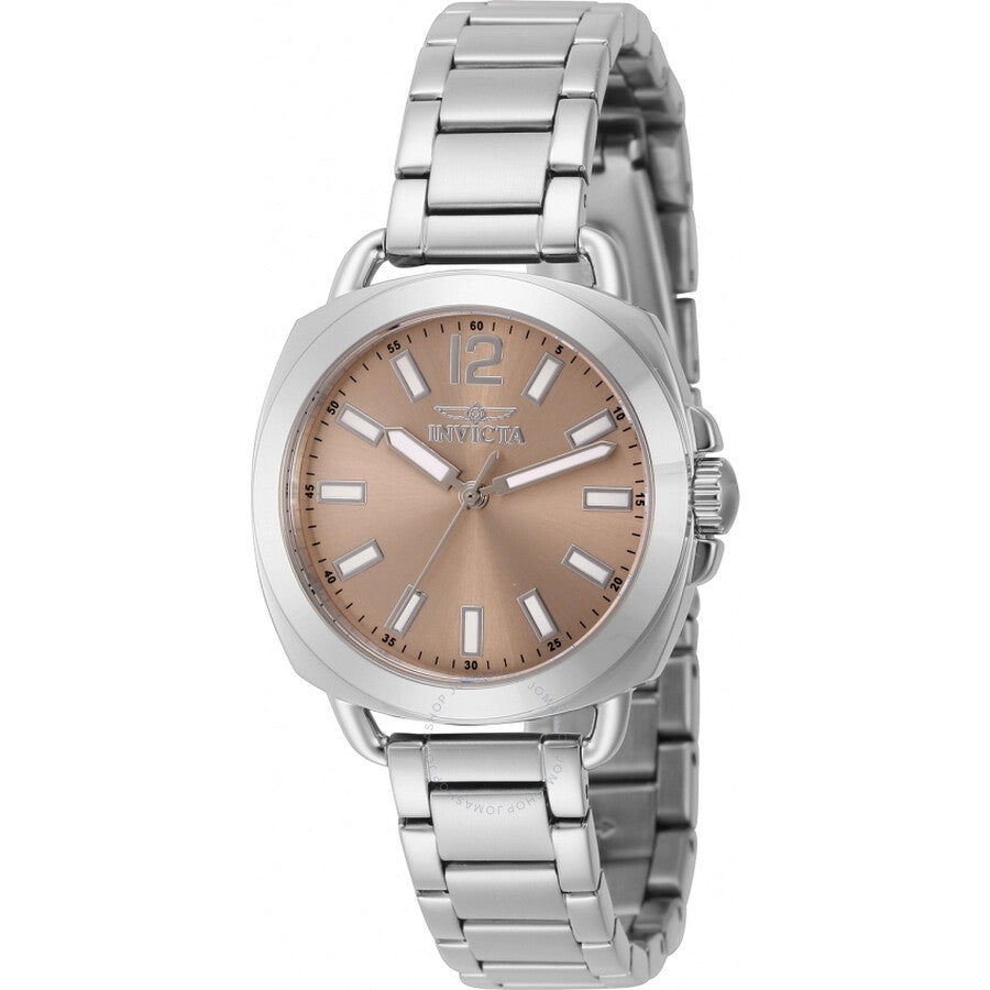 Invicta Wildflower Quartz Light Pink Dial Ladies Watch 46345 - Dawson Watches