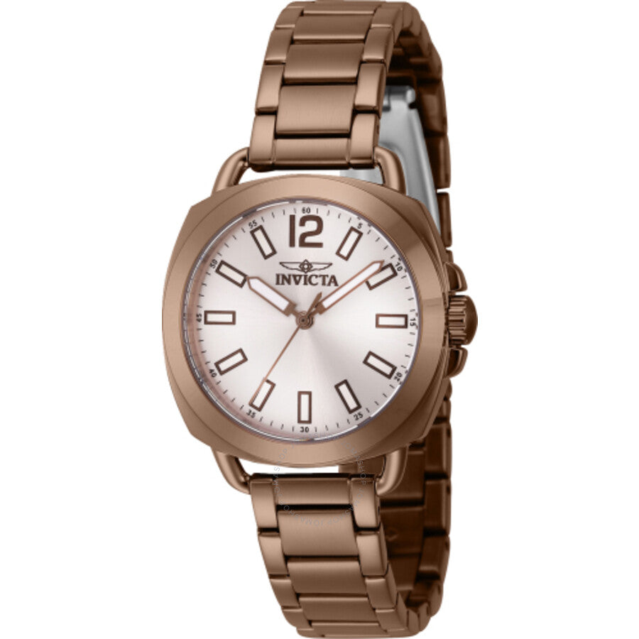 Invicta Wildflower Quartz Silver Dial Ladies Watch 46348 - Dawson Watches