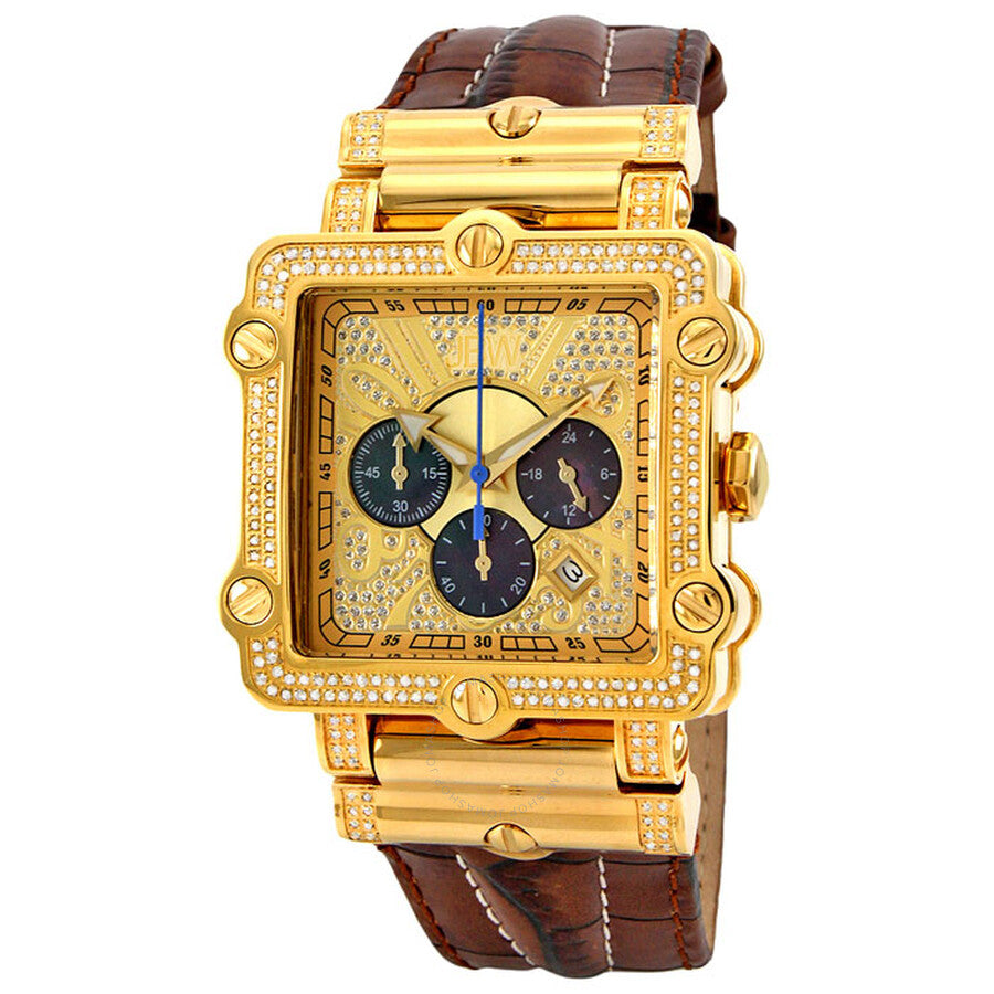 JBW Phantom Chronograph Quartz Diamond Men's Watch JB-6215-238-A - Dawson Watches