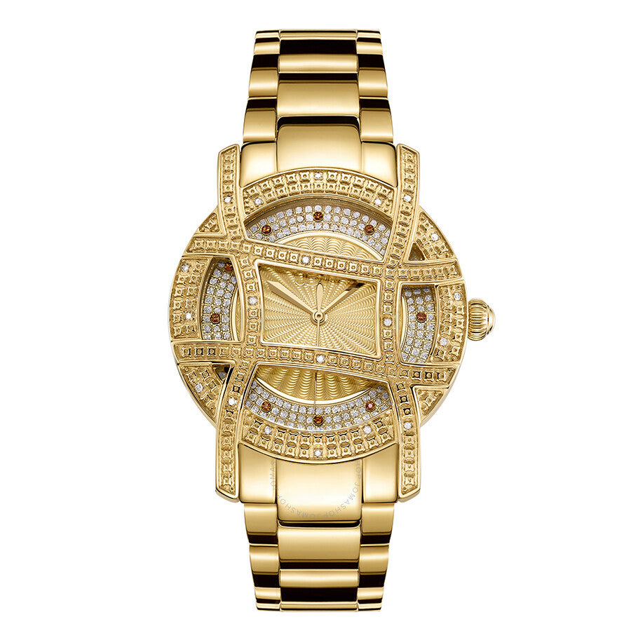 JBW 10 YR Anniversary Women's Olympia 0.20 ctw Diamond 18K Gold-plated  Watch JB-6214-10B - Dawson Watches