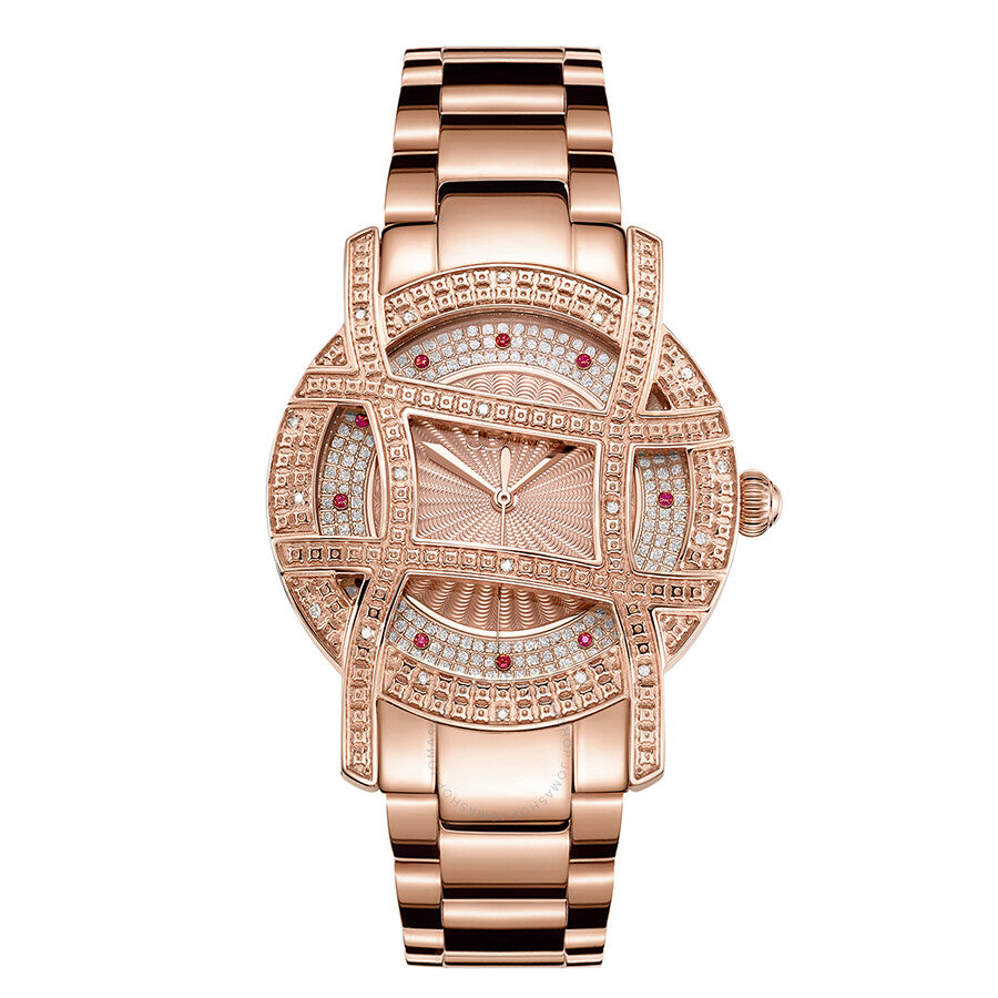 JBW 10 YR Anniversary Women's Olympia 0.20 ctw Diamond 18K Rose Gold-plated  Watch JB-6214-10A - Dawson Watches