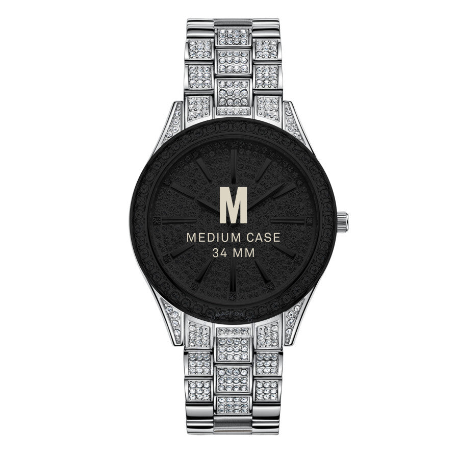 JBW Cristal 34 Quartz Diamond Silver Dial Ladies Watch J6383C - Dawson Watches #5