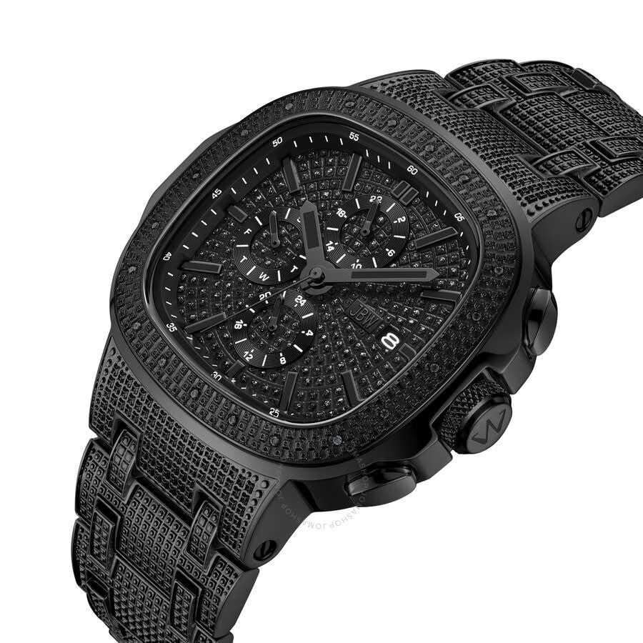 JBW Heist GMT Quartz Black Dial Unisex Watch J6380E - Dawson Watches #3