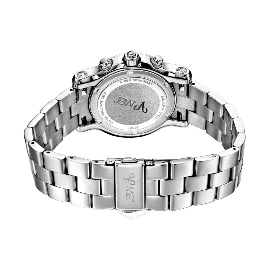 JBW Laurel Silver Multi-Function Diamond Dial Steel Bracelet Ladies Watch J6330B - Dawson Watches #3