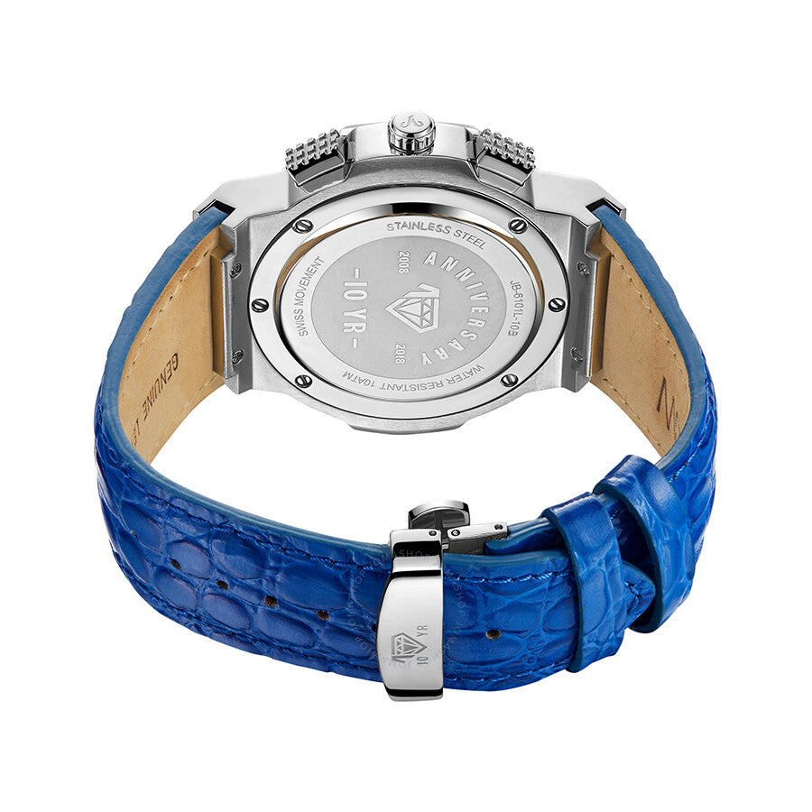 JBW Saxon 10 Year Quartz Crystal Men's Watch JB-6101L-10B - Dawson Watches #3