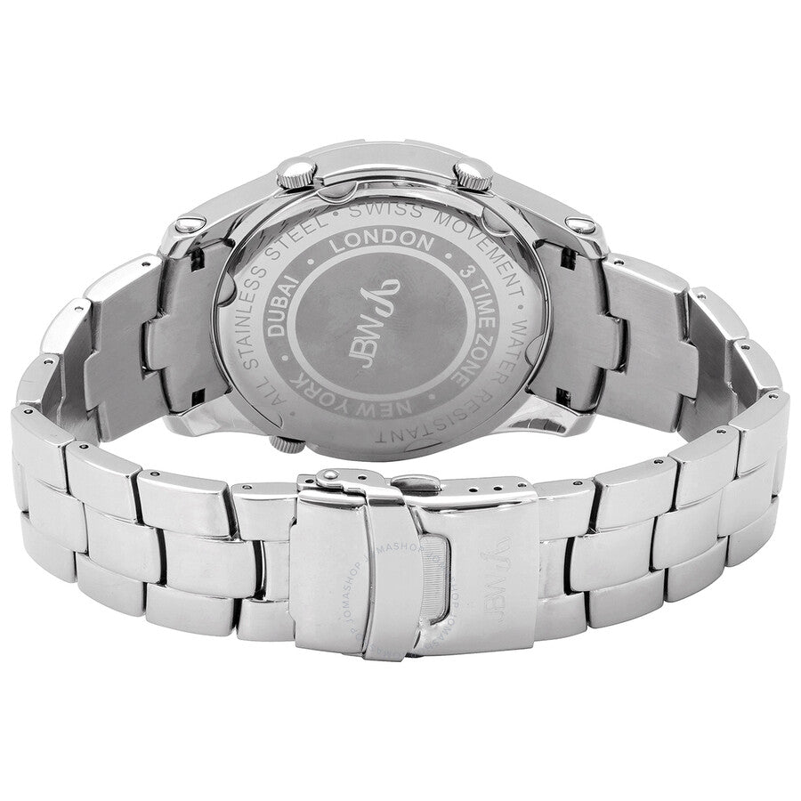 JBW Men's Jet Setter III 1.18 ctw Diamond Stainless Steel Watch J6348B - Dawson Watches #3