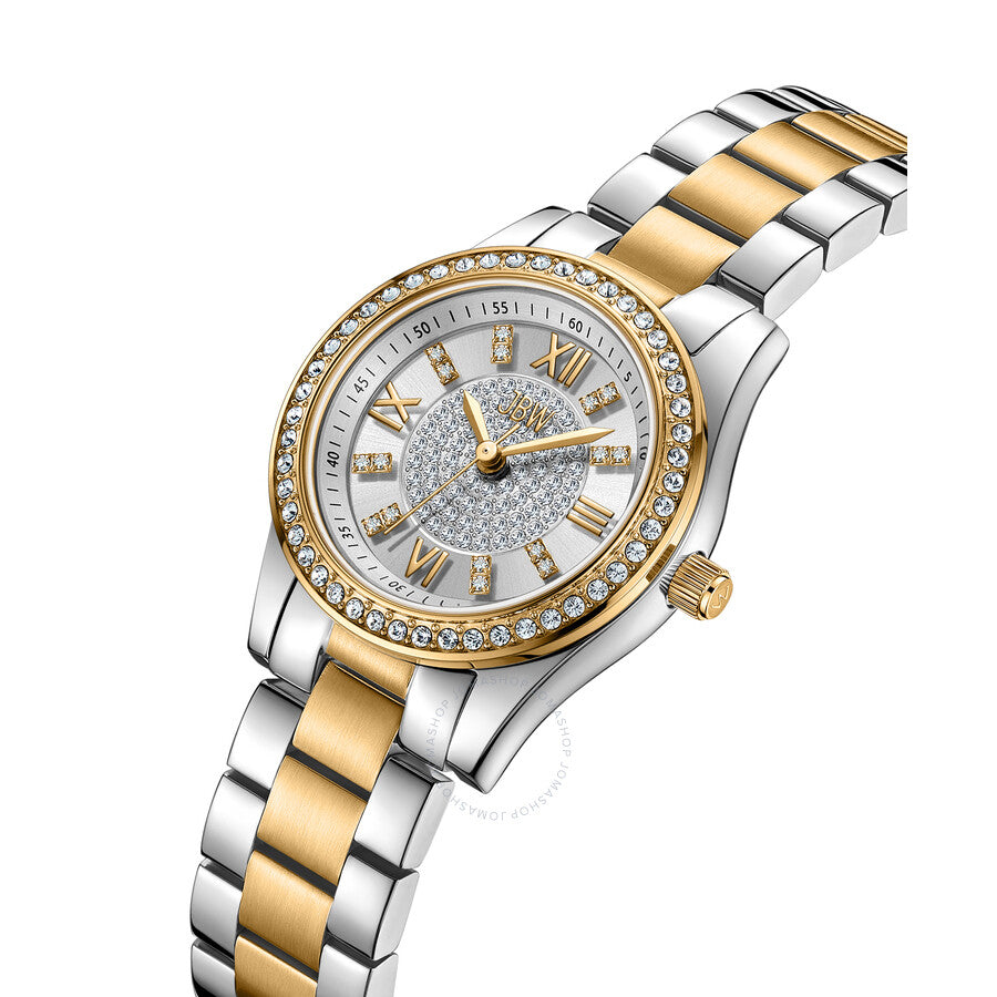 JBW Mondrian 28 Quartz Silver Dial Unisex Watch J6391C - Dawson Watches #3