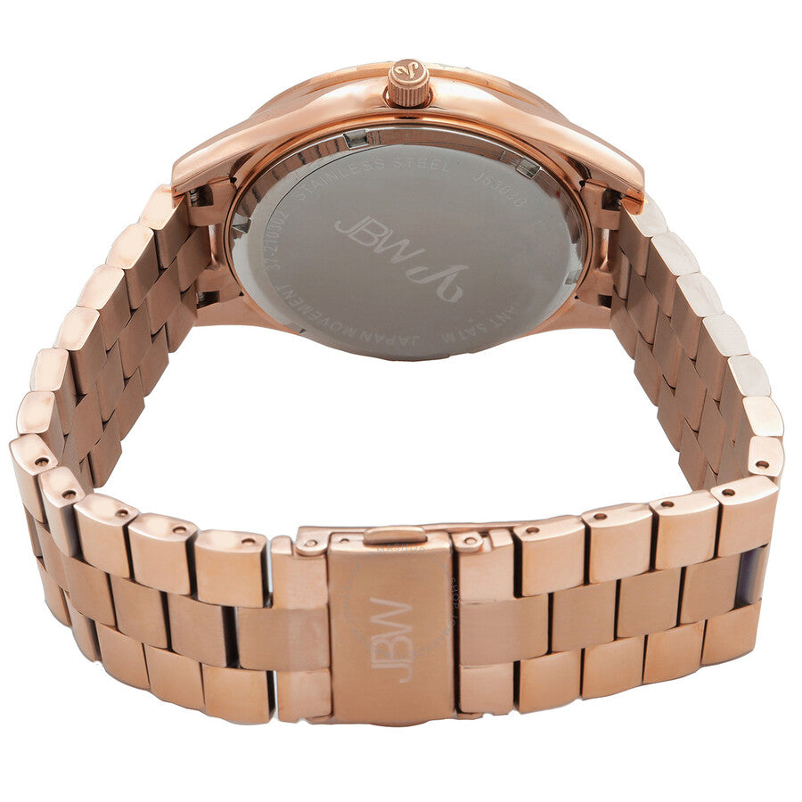 JBW Mondrian Jewelry Set Rose Gold-tone Dial Ladies Watch J6303-SetC - The Watches Men & Co #3