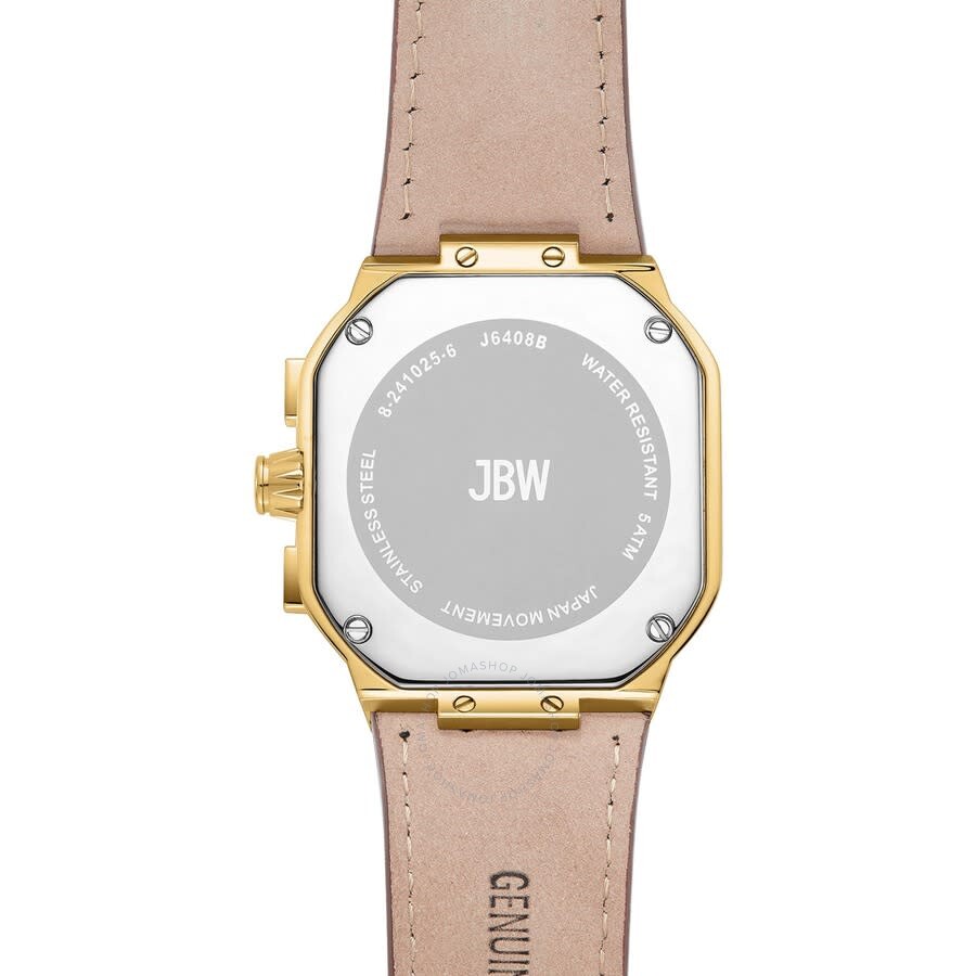 JBW Orion Collection GMT Automatic Gold Dial Men's Watch J6408B - Dawson Watches #3