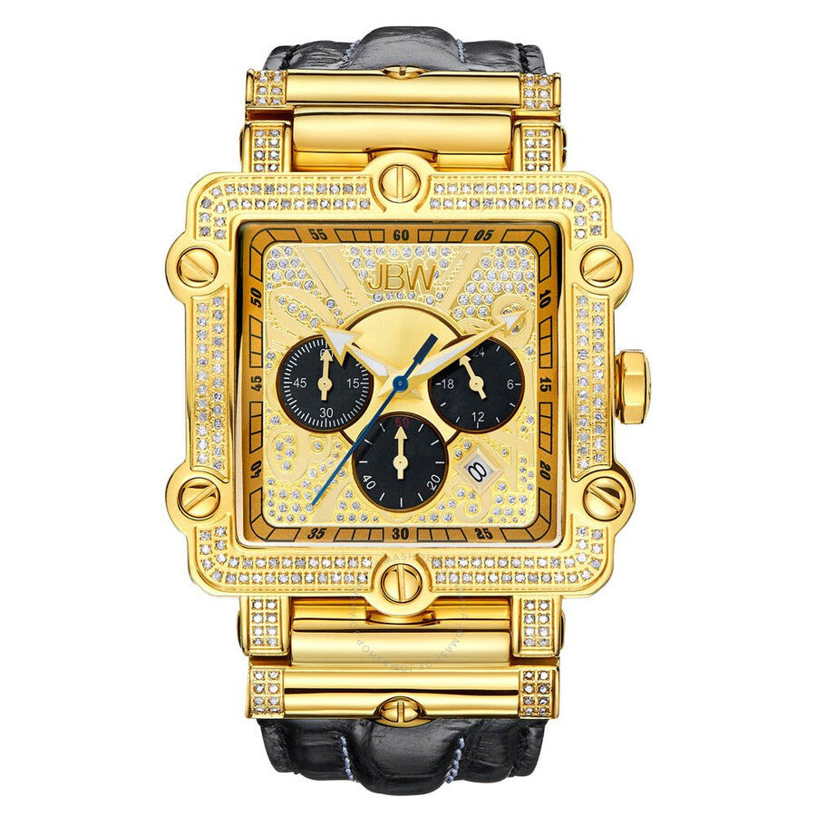 JBW Phantom Chronograph Dial Diamond Men's Watch JB-6215-238-G - Dawson Watches