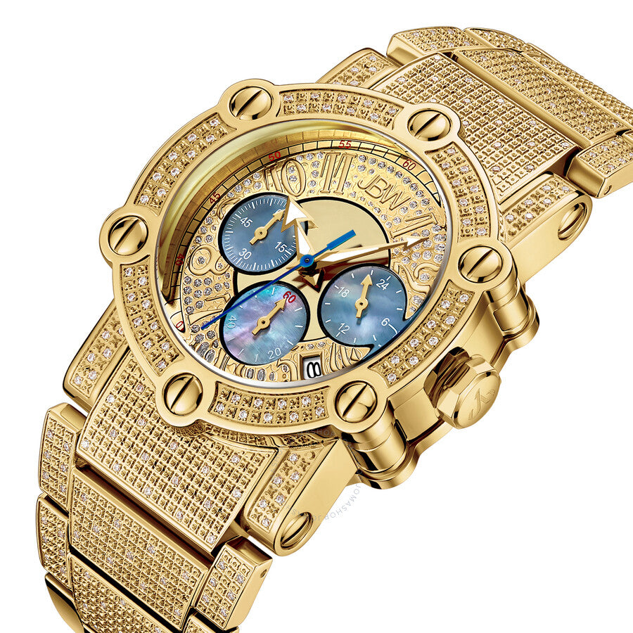 JBW Phantom Chronograph Quartz Diamond Men's Watch JB-6215-200-A - Dawson Watches #2