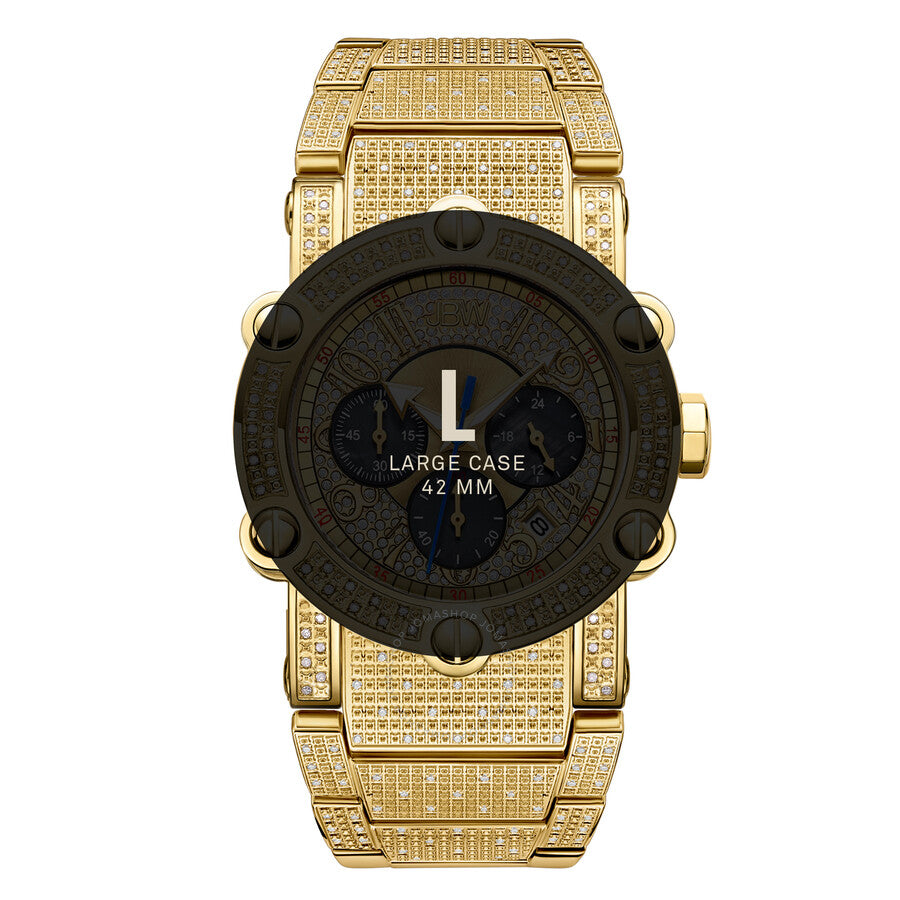 JBW Phantom Chronograph Quartz Diamond Men's Watch JB-6215-200-A#JB-6215-200-A - Dawson Watches #6
