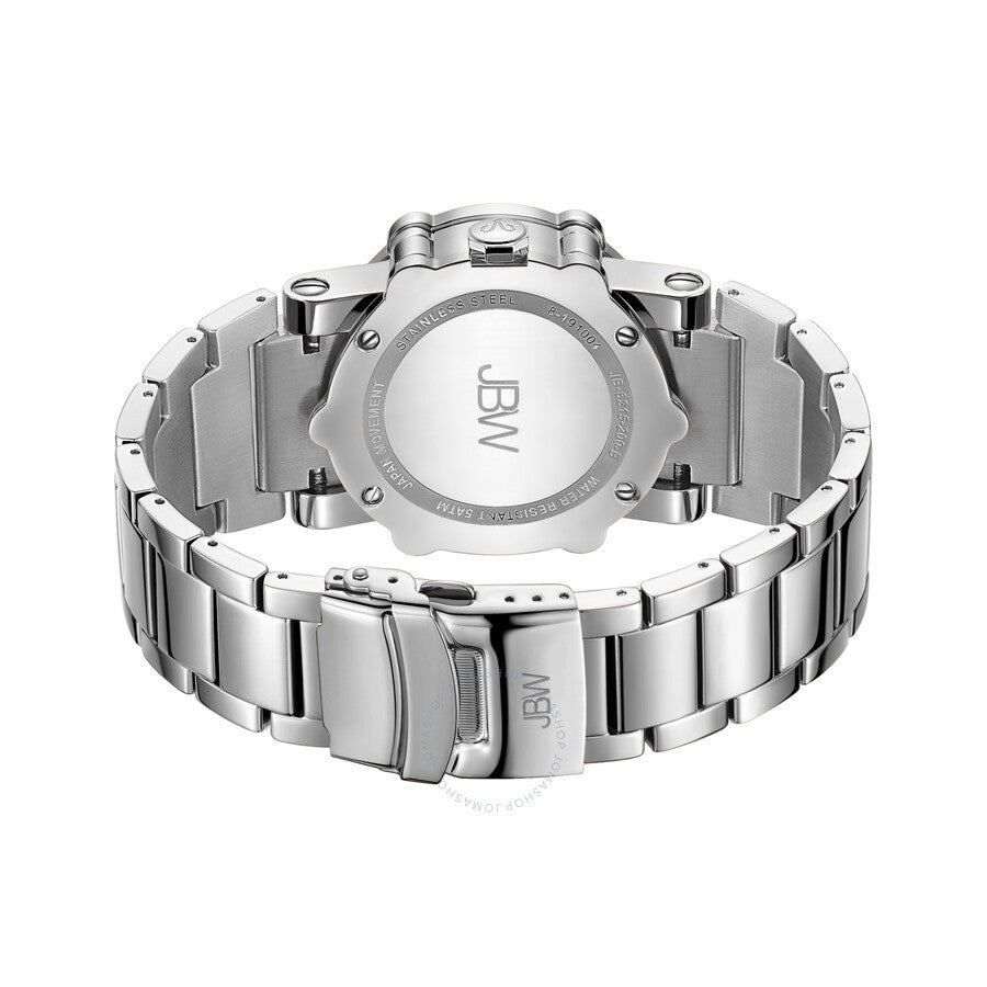 JBW Phantom Chronograph Quartz Diamond Silver Dial Men's Watch JB-6215-200-B - Dawson Watches #3