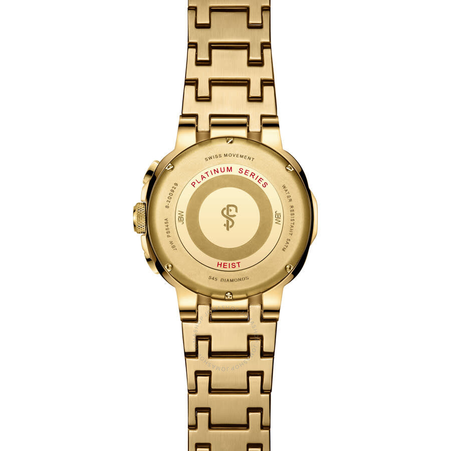 JBW Platinum Series Chronograph Gold-tone Dial Men's Watch PS545A - Dawson Watches #3