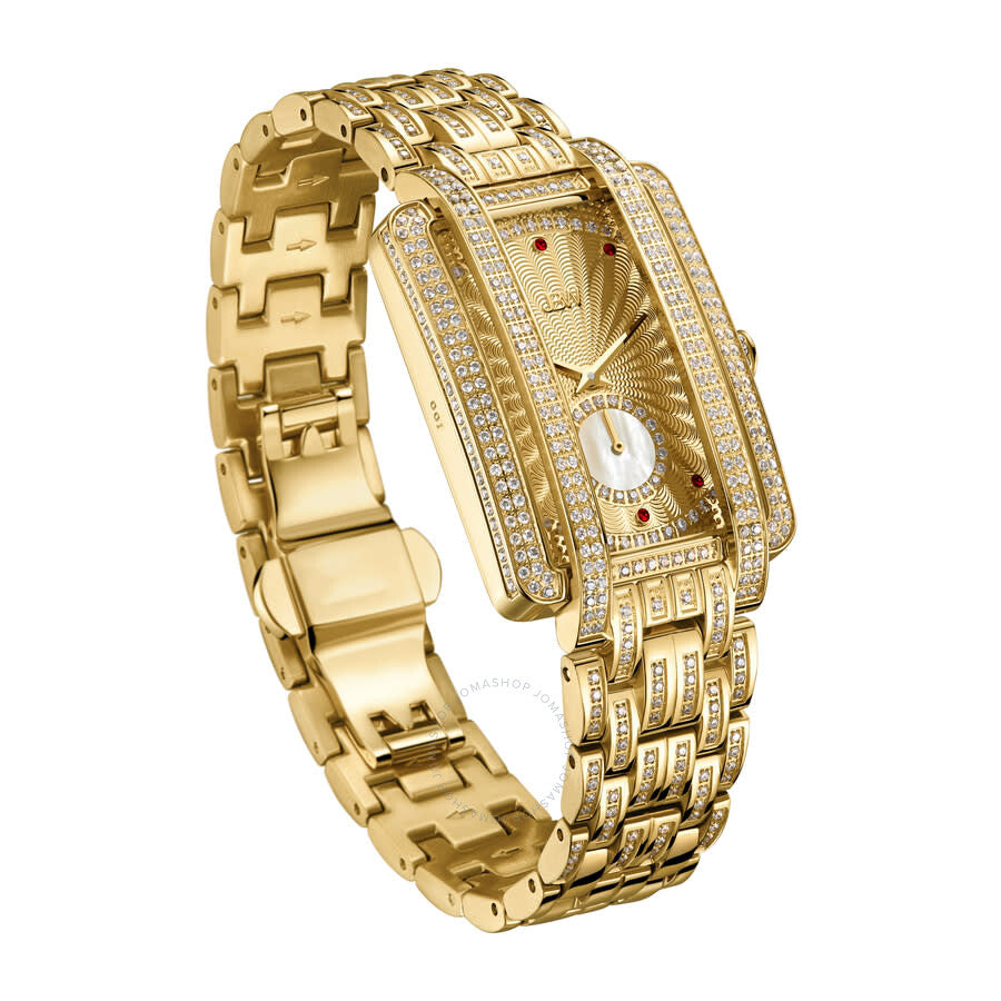JBW Platinum Series Diamond Gold-tone Dial Ladies Watch PS505A - Dawson Watches #5