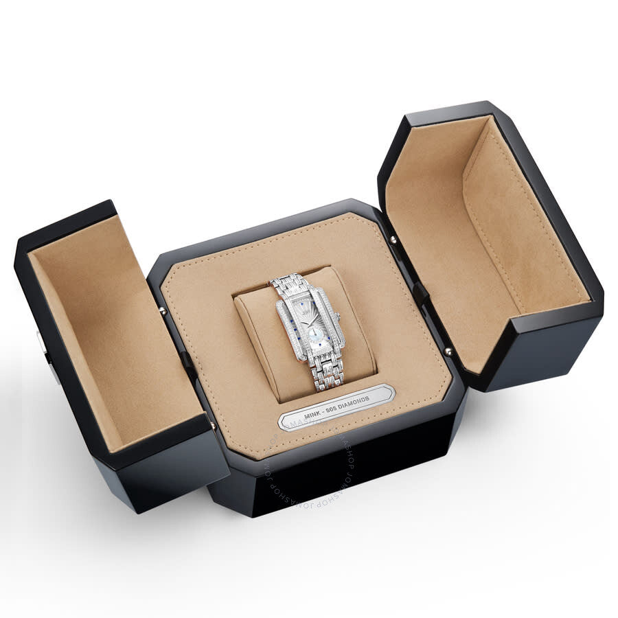 JBW Platinum Series Diamond Silver-tone Dial Ladies Watch PS505B#PS505B - Dawson Watches #7