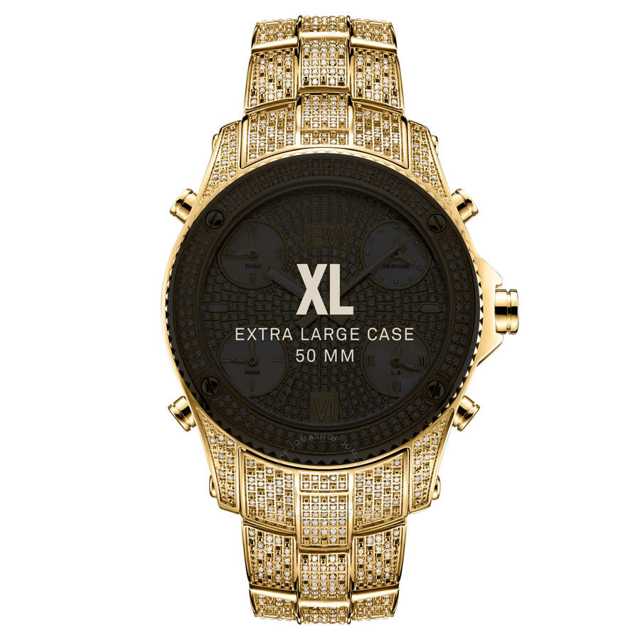 JBW Platinum Series Gold-tone Dial Men's Watch PS550A - Dawson Watches #5