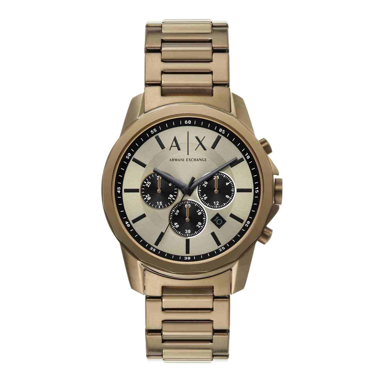 Armani Exchange Banks Chronograph Gold Men's Watch - AX1739