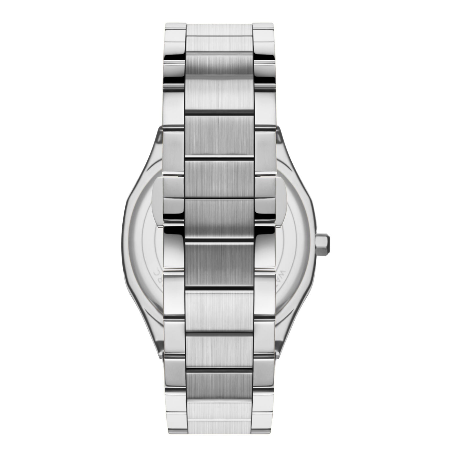 Lee Cooper Classic watch shown from back, displaying stainless steel bracelet