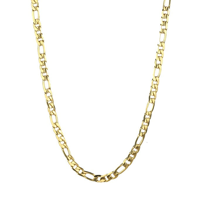 Big Daddy 10mm Gold Figaro Chain