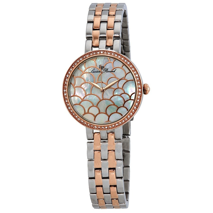 Lucien Piccard Ava Mother of Pearl Dial Ladies Watch LP-28022-SR-22MOP - The Watches Men & Co