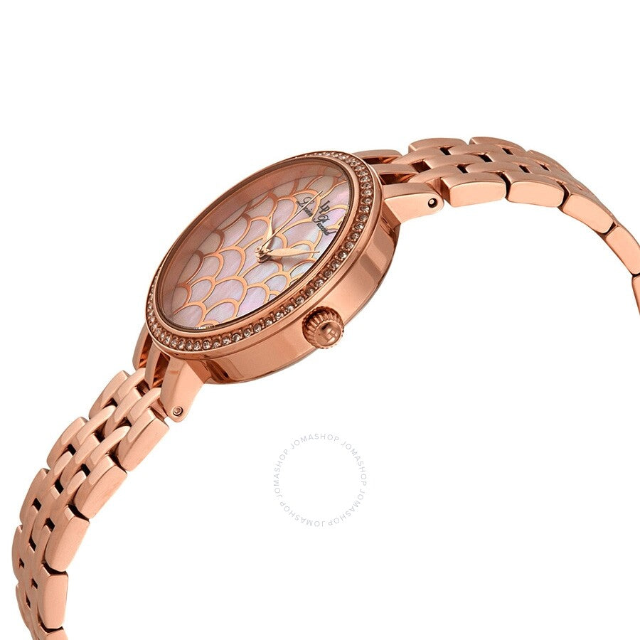 Lucien Piccard Ava Pink Dial Ladies Watch LP-28022-RG-99MOP - Dawson Watches #2
