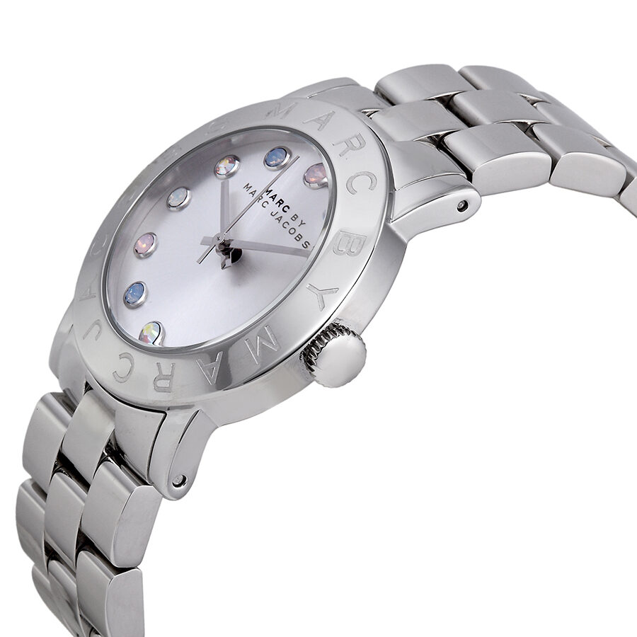 Marc by Marc Jacobs Amy Dexter Silver Dial Stainless Steel Ladies Watch MBM3214 - BigDaddy Watches #2