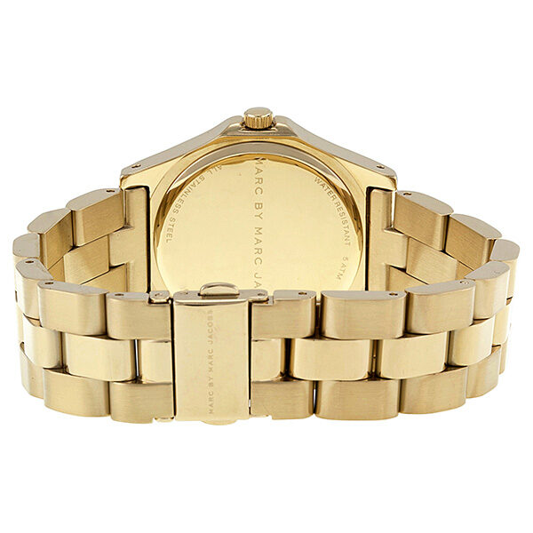 Marc by Marc Jacobs Blade Gold Dial Gold-tone Ladies Watch MBM3126 - BigDaddy Watches #3