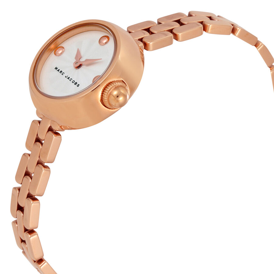 Marc Jacobs Courtney Silver Dial Ladies Rose Gold Watch MJ3458 - BigDaddy Watches #2