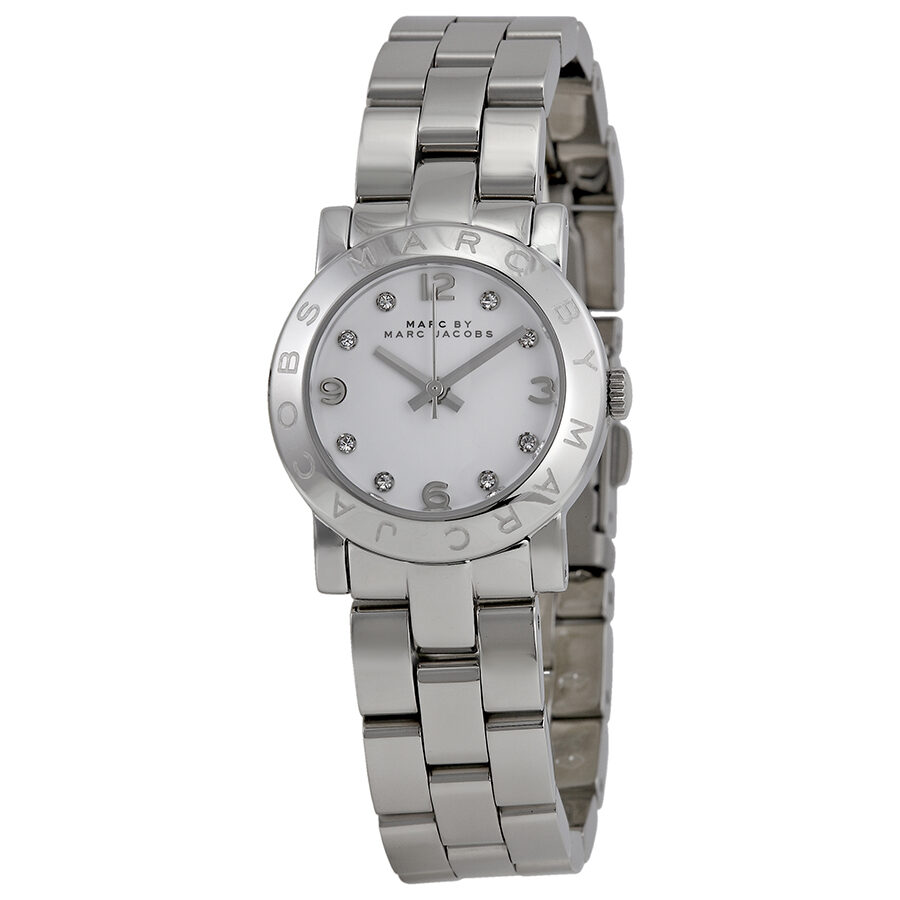 Marc by Marc Jacobs Mini Amy White Dial Ladies Watch MBM3055 - BigDaddy Watches